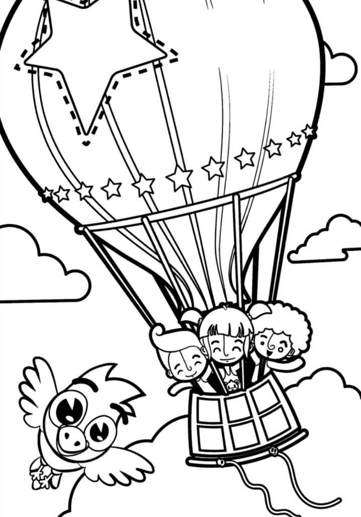 Desenho de Mundo Bita para Imprimir e Pintar