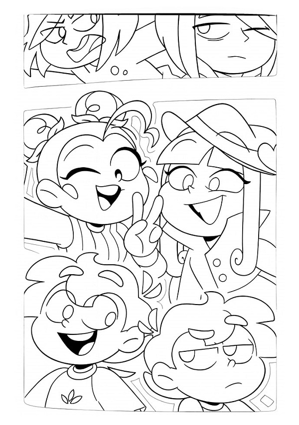 Mundo Torajo para Colorir