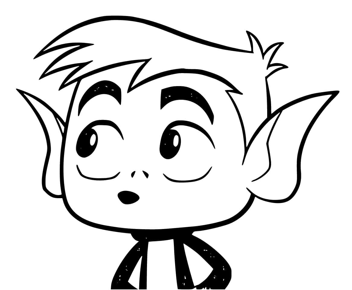 Desenho de Mutano Grátis para Colorir e Pintar