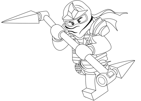 Baixar Ilustração do Ninjago Lloyd para Colorir e Pintar