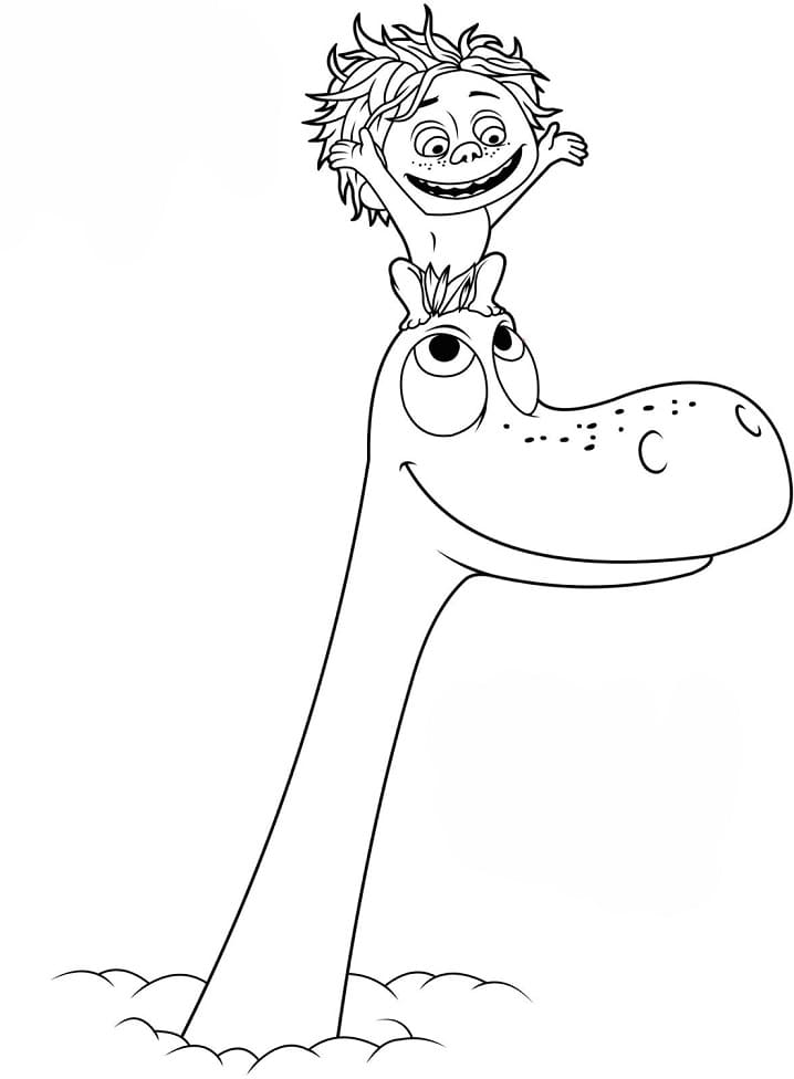 Desenho Spot e Arlo para Colorir e Pintar