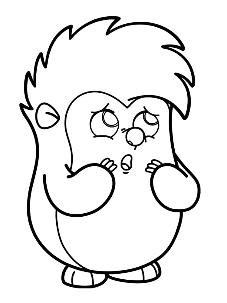 Desenho de Bru o Diário de Mika para Colorir e Pintar