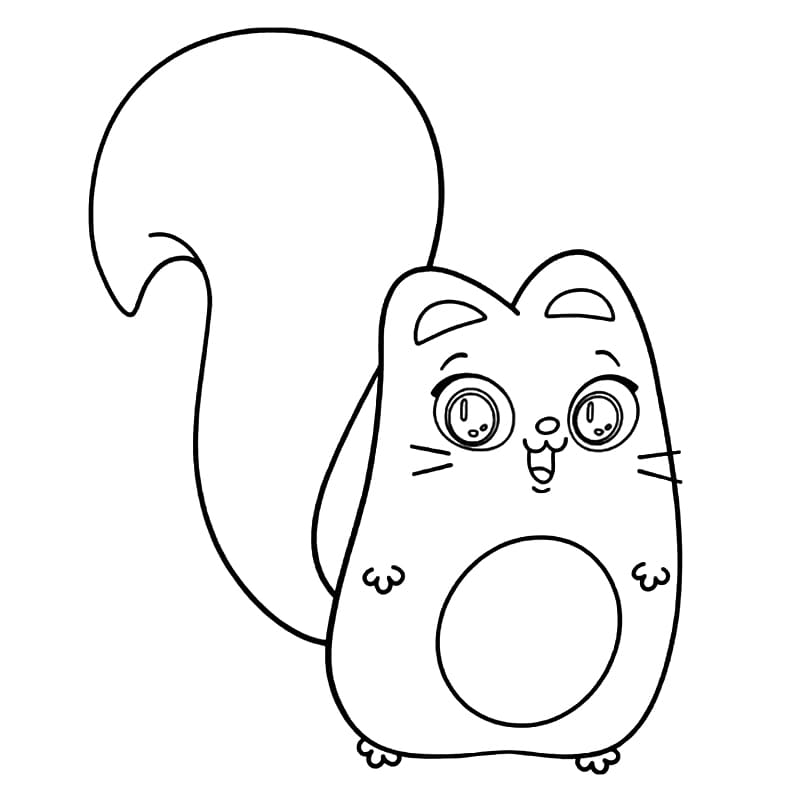 Desenho de Purque o Diário de Mika para Colorir e Pintar