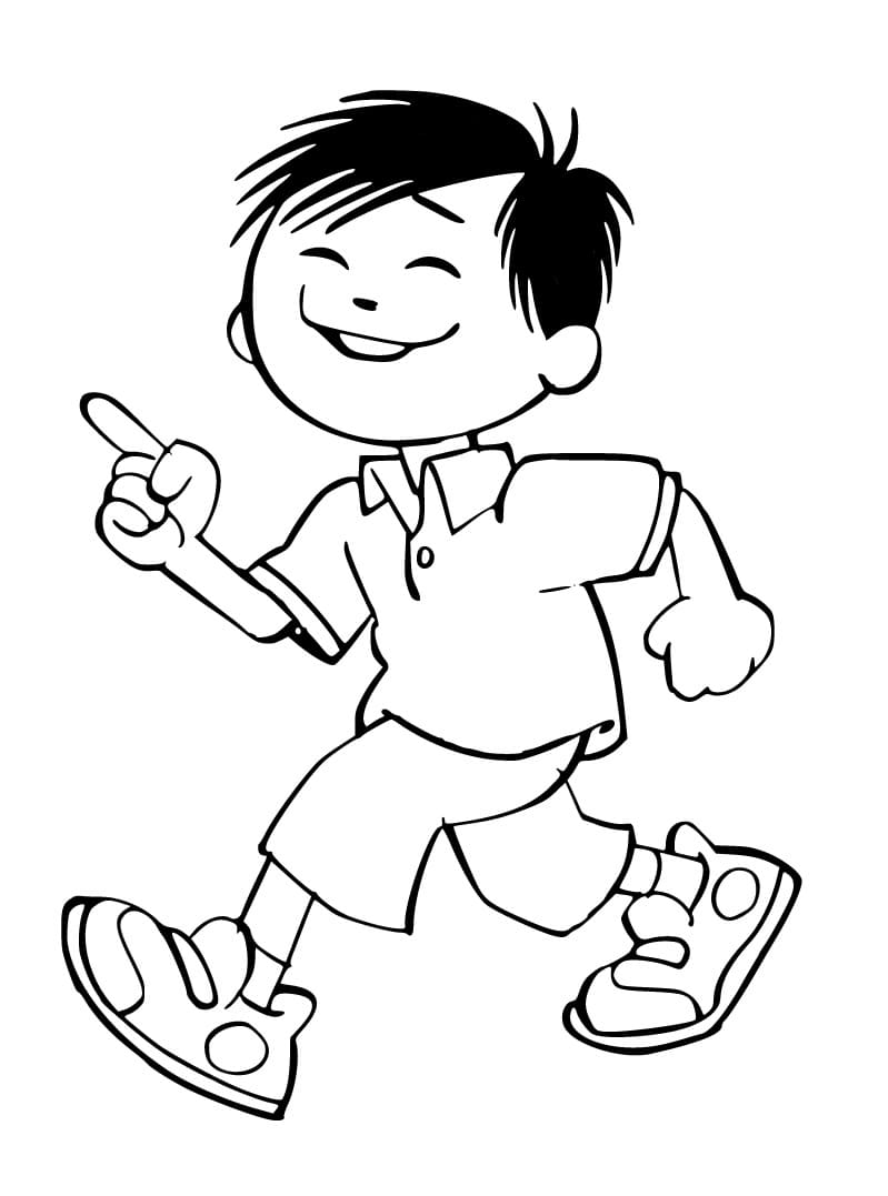 Desenho de Sugiro de Menino Maluquinho para Colorir e Pintar