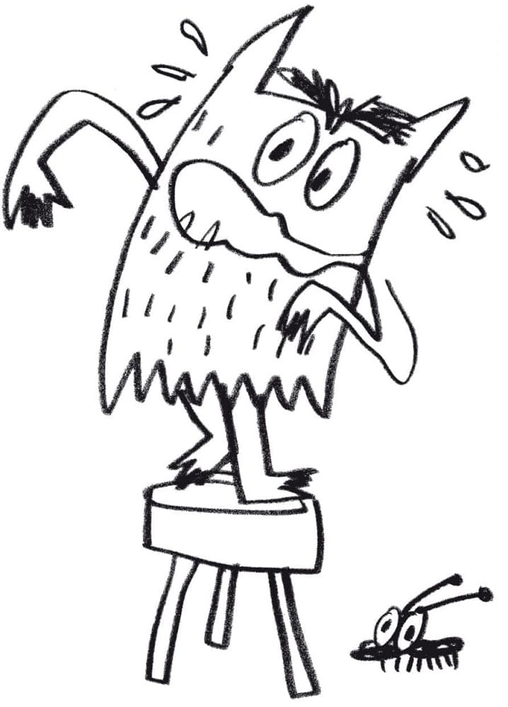 Desenho de o Monstro das Cores para Colorir Online e Pintar