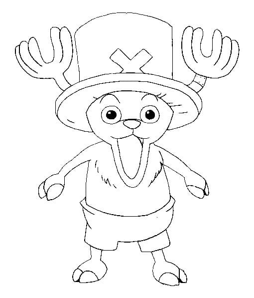 Desenho Chopper para Colorir e Pintar