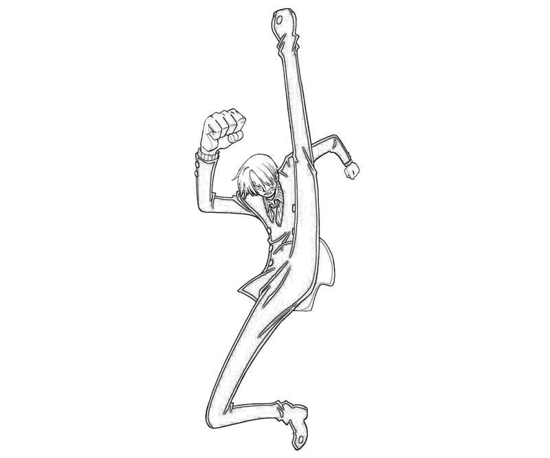 Desenho One Piece para Colorir Tinta Guache e Pintar