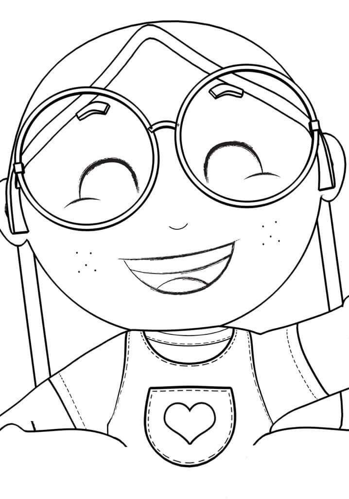 Desenho de Dudinha para Colorir e Pintar