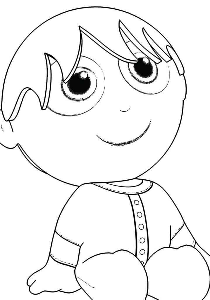 Desenho de Julinho para Colorir e Pintar