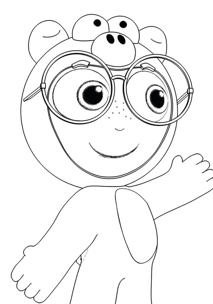 Desenho os Pequerruchos para Baixar Grátis Colorir e Pintar