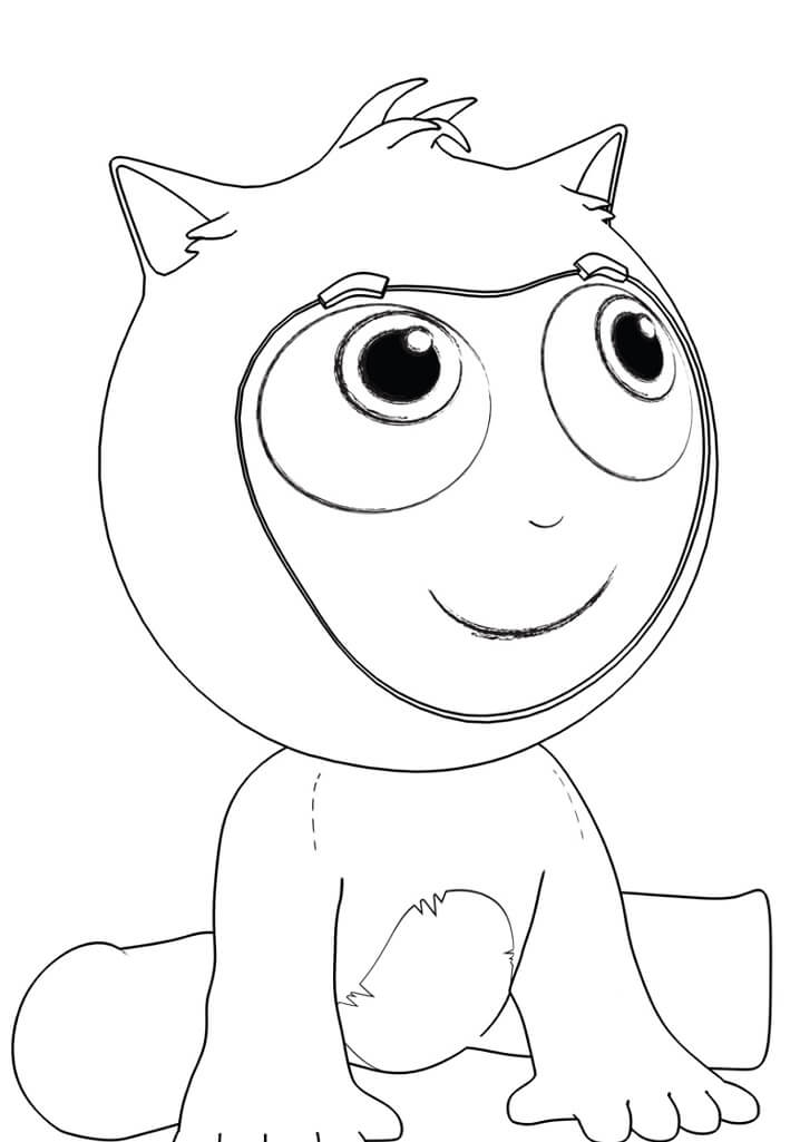 Desenho os Pequerruchos para Download Gratuito e Pintar