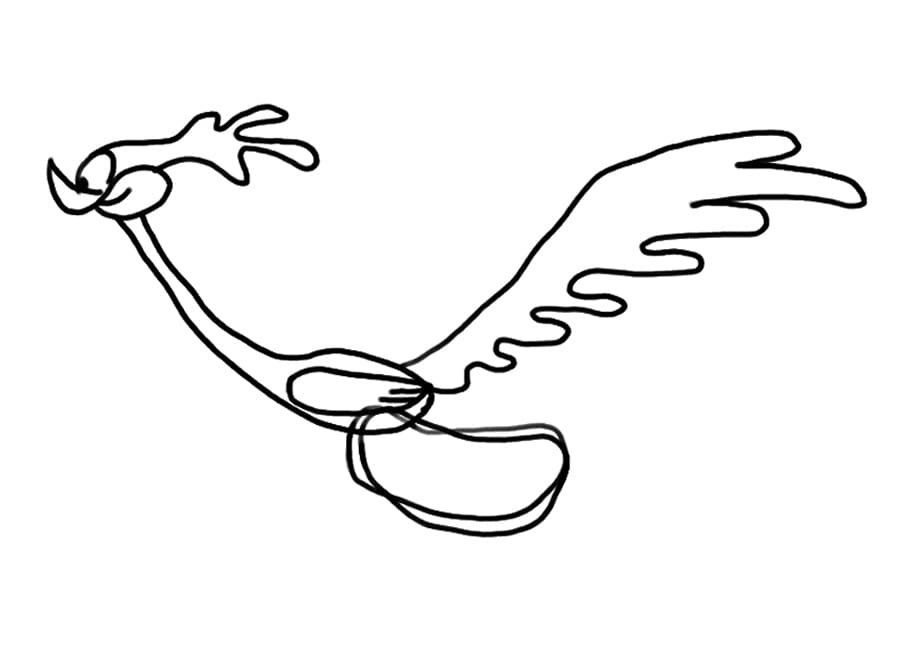 Desenho Papá Léguas Looney Tunes para Colorir e Pintar