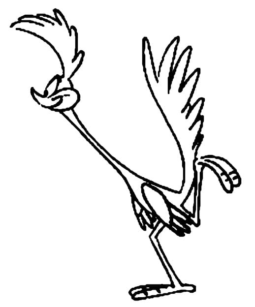 Desenho Papá Léguas para Colorir e Pintar