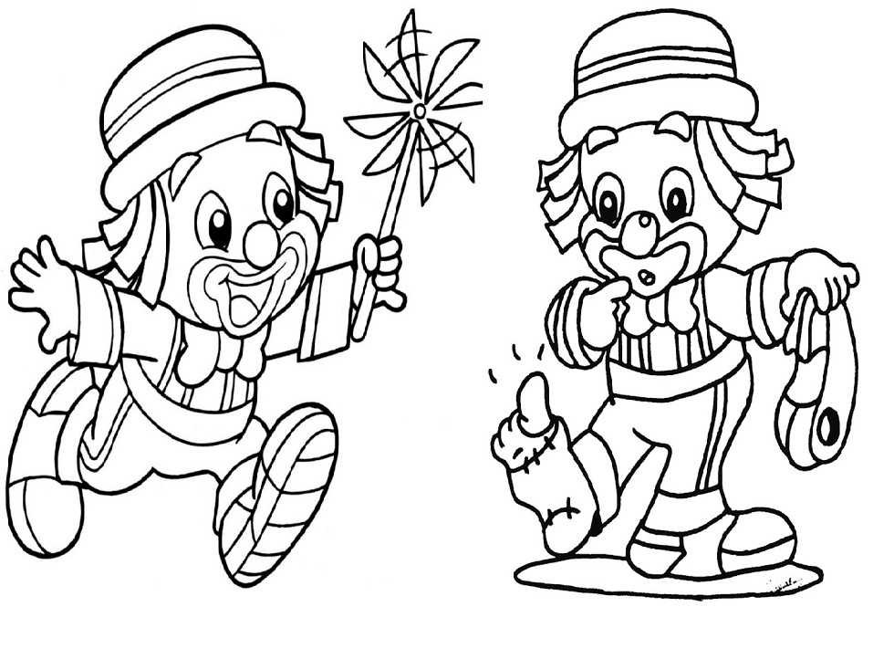 Desenho de Patati Patata Brincando para Colorir em Pdf Grátis e Pintar