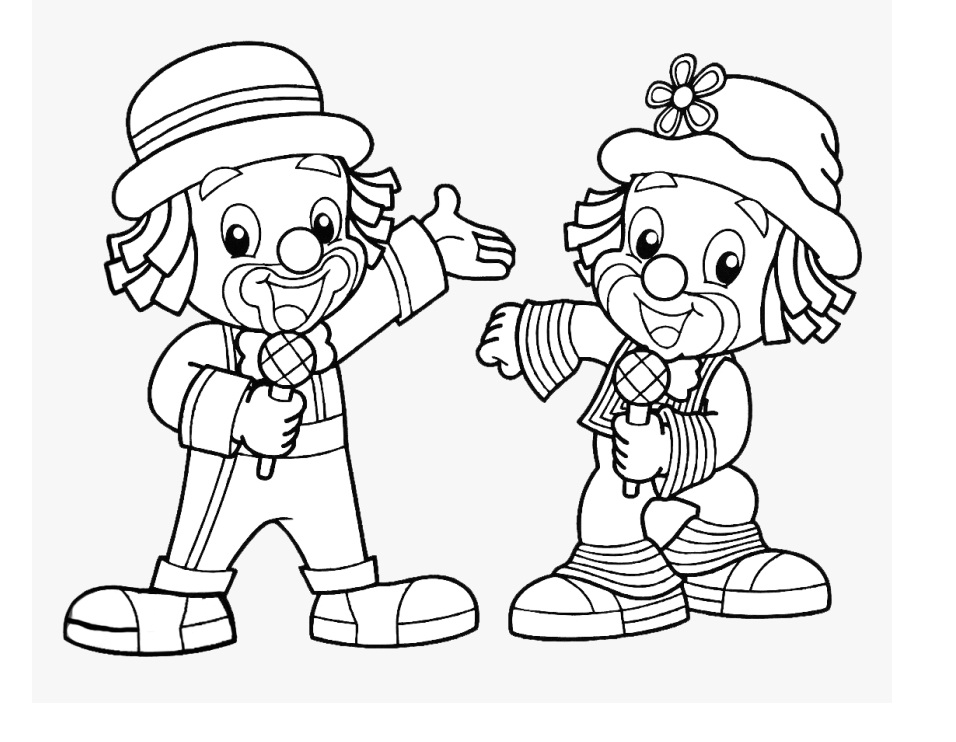 Desenho Incrível de Patati Patata para Colorir com Giz de Cera e Pintar