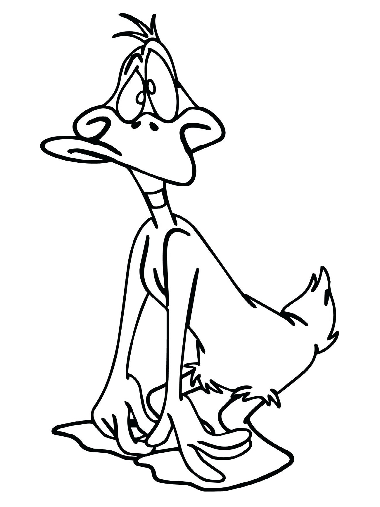 Desenho Imprimivel do Patolino para Baixar e Colorir e Pintar