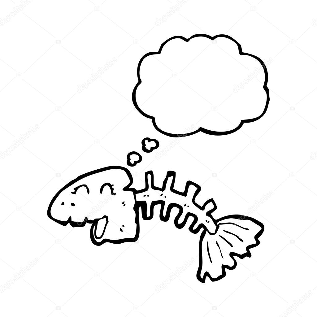 Desenho de Peixe Kawaii para Colorir e Pintar