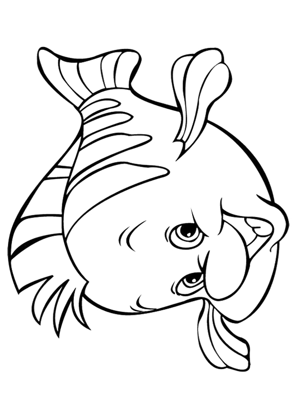 Desenho de Peixe para Colorir