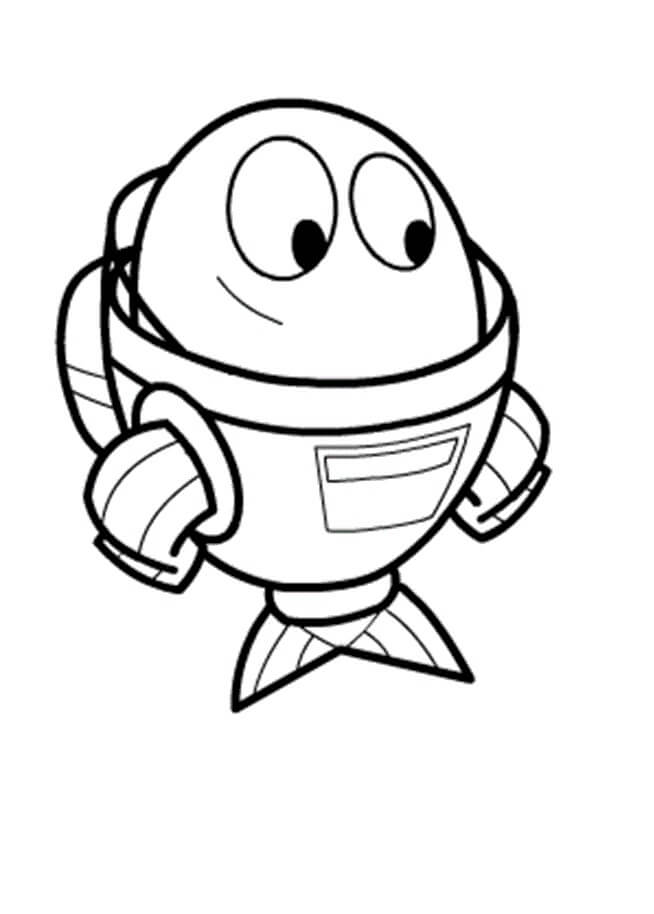 Desenho de Peixonauta para Colorir e Pintar