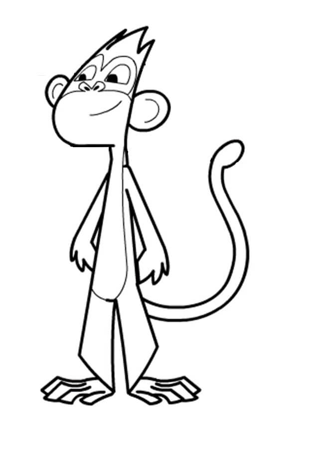 Desenho Zico de Peixonauta para Colorir e Pintar