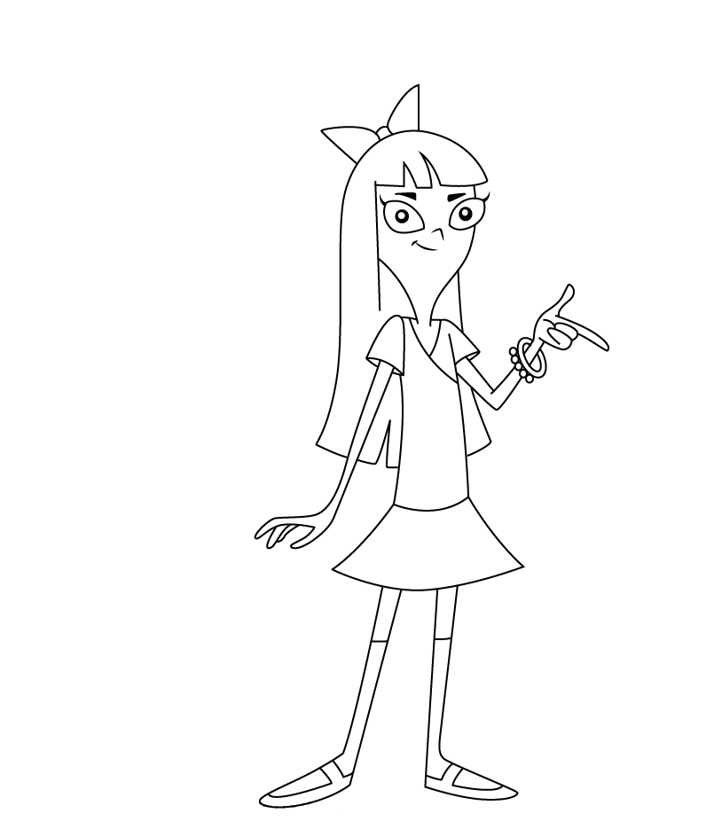 Desenho de Stacy Hirano A4 para Colorir e Pintar