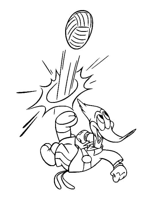 Desenho de Picá Pau para Crianças de 5 Anos para Colorir e Pintar