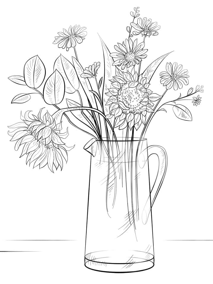 Desenho de Plantá Grátis para Colorir Pdf e Pintar