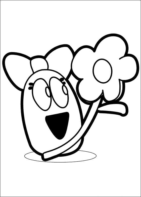 Desenho de Pocoyo Imprimivel para Colorir e Pintar