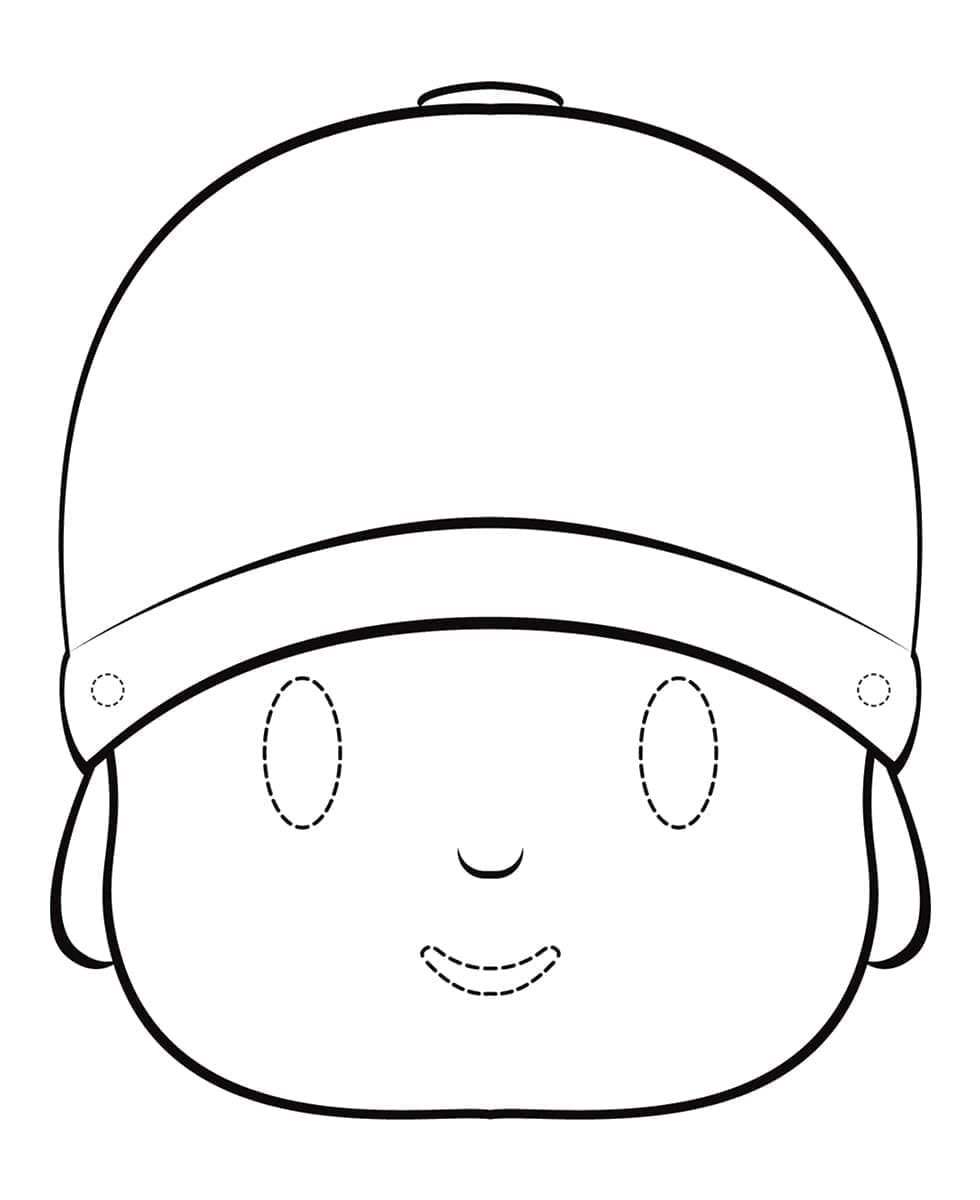 Desenho de Pocoyo para Imprimir Pdf Grátis e Pintar