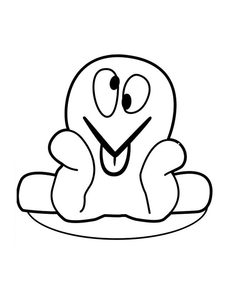 Desenho de Pocoyo Pdf para Imprimir e Colorir e Pintar