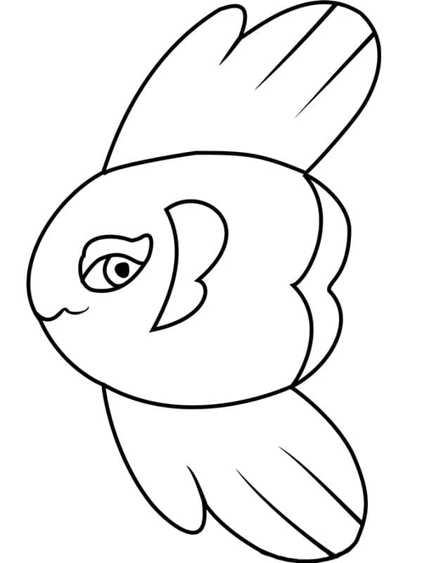 Desenho de Alomomola Pokemon para Colorir e Pintar