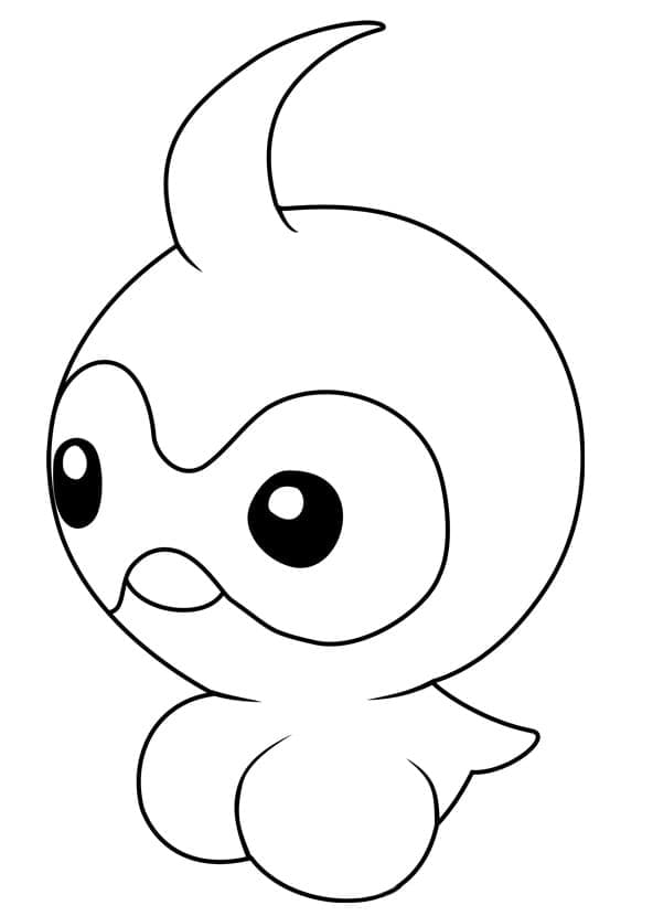 Desenho de Castform Pokemon para Colorir e Pintar