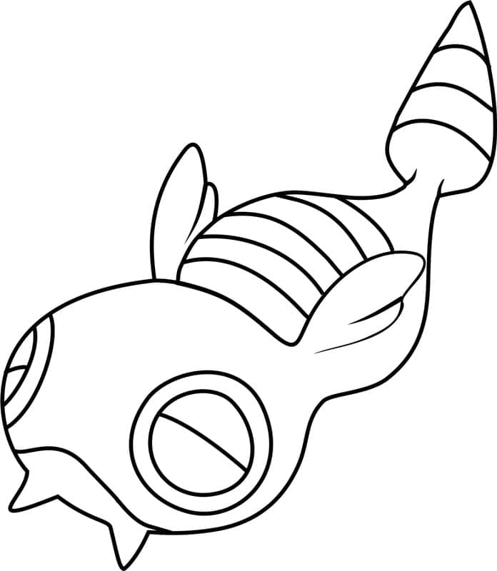 Desenho de Dunsparce Pokemon para Colorir e Pintar
