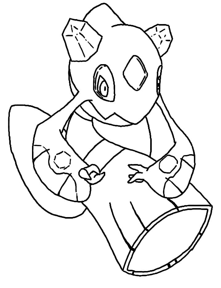 Desenho de Froslass Pokemon para Colorir e Pintar