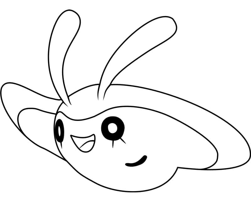 Desenho de Mantyke Pokemon para Colorir e Pintar