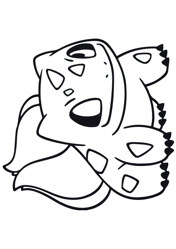 Desenho de Pokemon Download para Colorir e Imprimir e Pintar