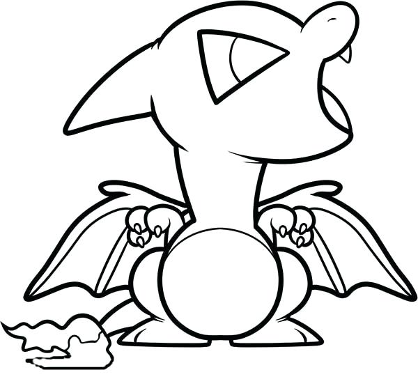 Desenho de Pokemon para Colorir e Pintar Imprimivel