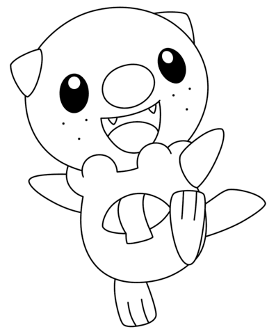 Desenho de Pokemon para Colorir e Pintar Online