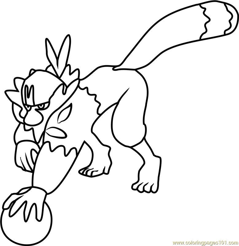 Desenho de Pokemon para Colorir Online Pdf e Pintar
