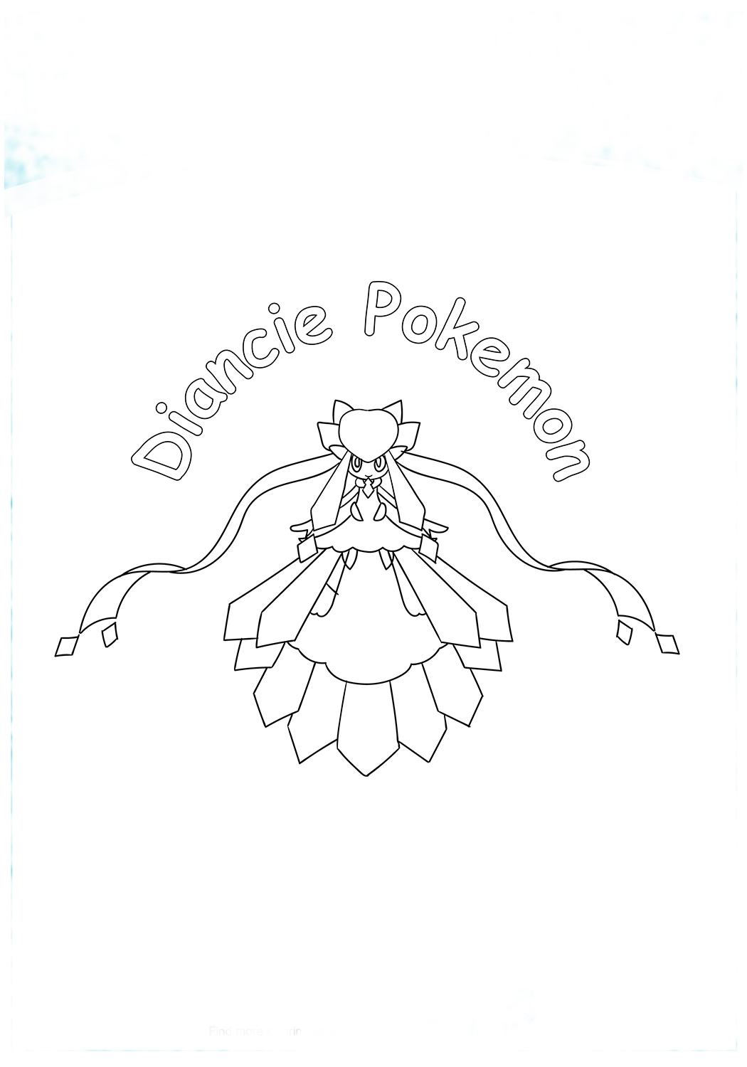 Desenho de Pokemon para Imprimir Pdf Grátis e Pintar