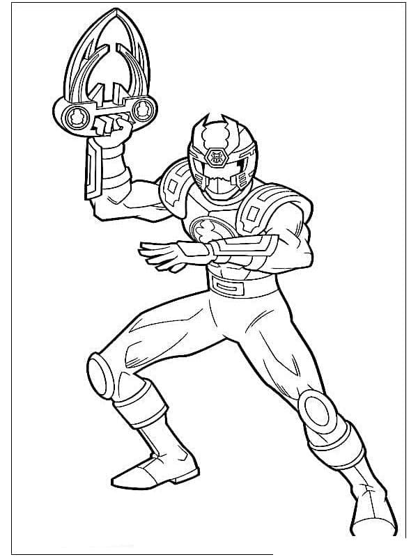 Desenho de Power Ranger para Imprimir Pdf Grátis e Pintar