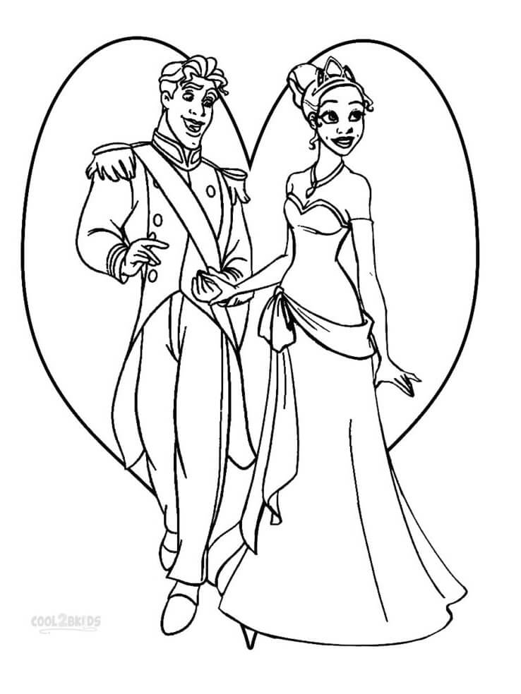 Desenho de Princesa Tiana Grátis Pdf para Colorir e Pintar