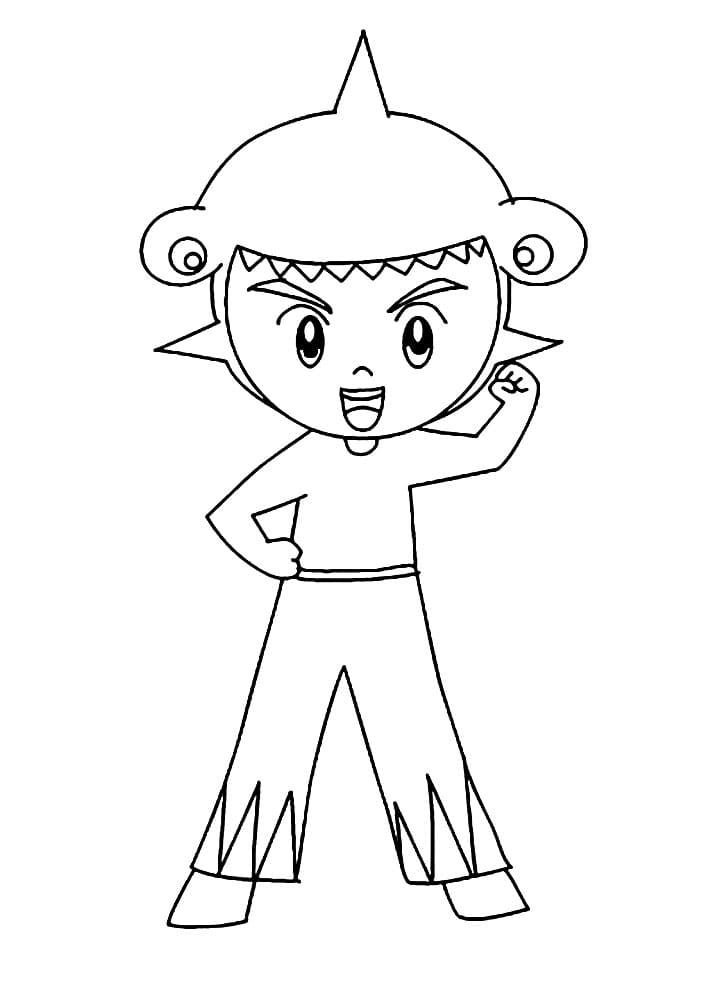 Desenho de Marcello Princesas do Mar Download para Colorir e Pintar