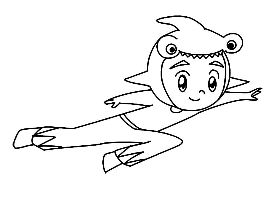 Desenho de Marcello Princesas do Mar Imprimivel para Colorir e Pintar