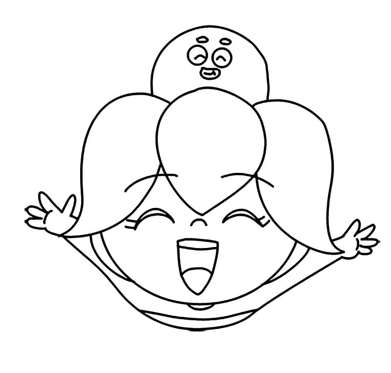 Desenho de Polvina Princesas do Mar Download para Colorir e Pintar