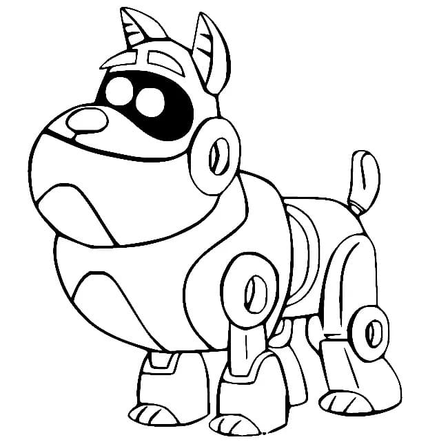 Desenho de Arf Puppy Dog Pals para Colorir e Pintar