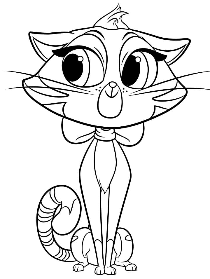 Desenho de Hissy Puppy Dog Pals para Colorir e Pintar