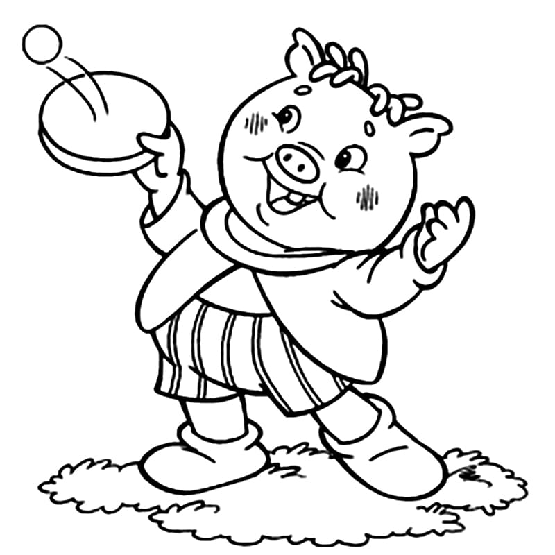 Desenho de Rabico Sítio do Picapau Amarelo Pdf para Imprimir e Colorir e Pintar