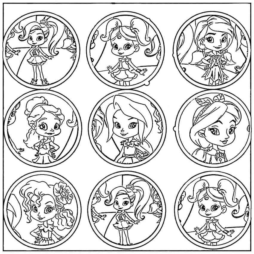 Baixar Grátis Desenho de Rainbow Rangers para Colorir e Pintar