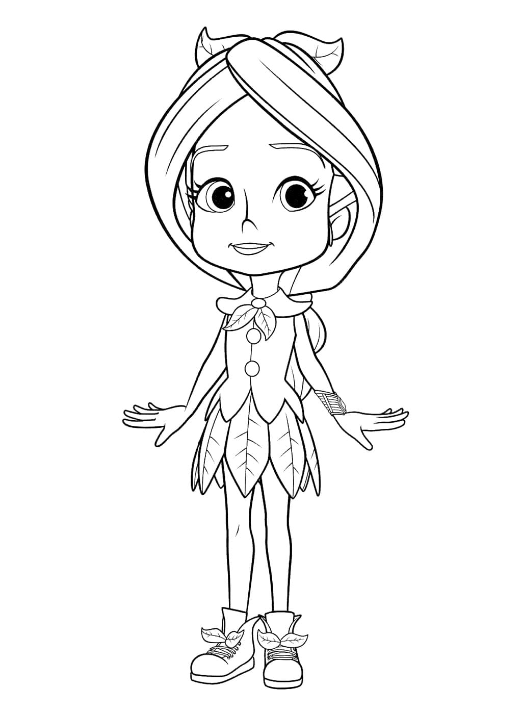 Desenho de Pepper Mintz para Colorir e Pintar